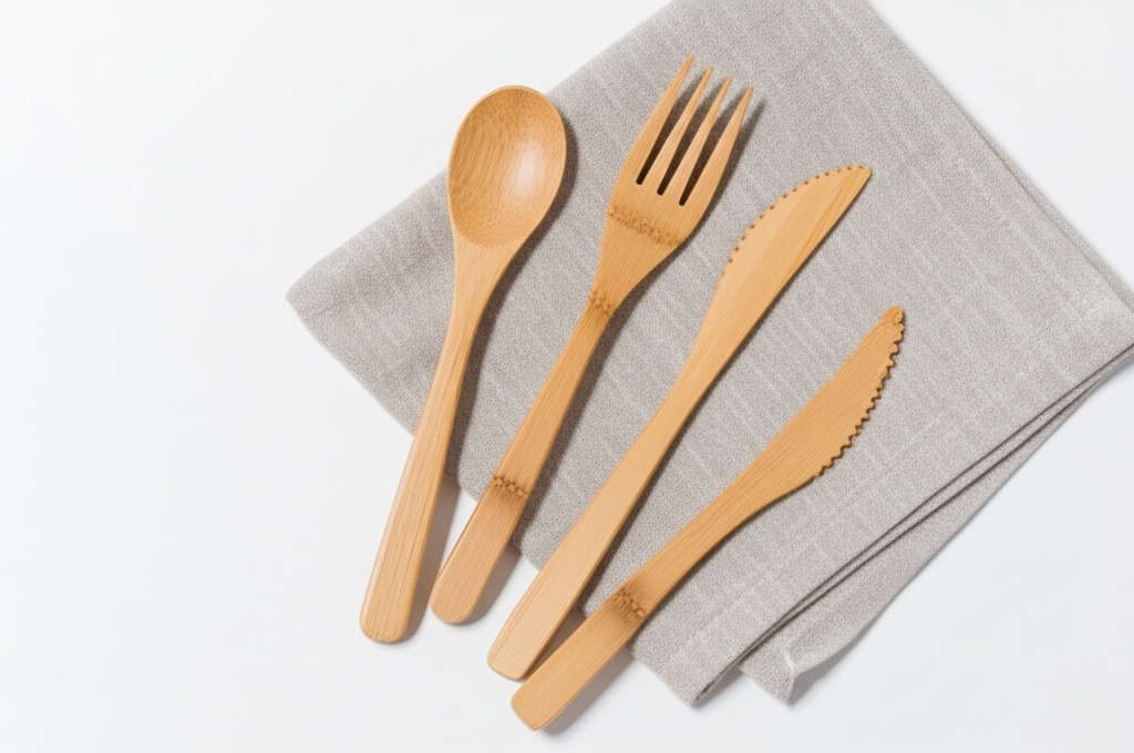 Bamboo Cutlery Set product image